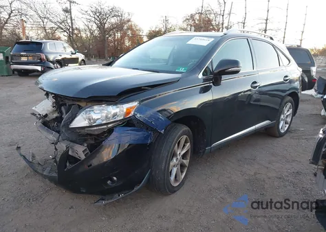 2010 Lexus Rx 350 из США, поврежденный, VIN 2T2ZK1BA4AC021739
